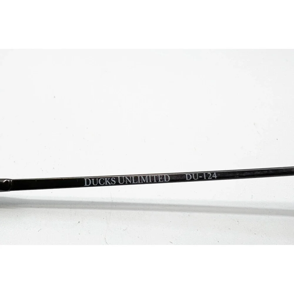 Ducks Unlimited Eyeglasses Mens Brown Semi Rimless DU-124 56-18-150